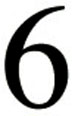 3 1/4 in. Black House Numbers (Times New Roman)