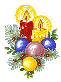 Christmas Ornaments & Candles