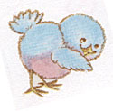 Wedding Bells BLUE  BIRD PEEPS BITS