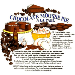 Recipes - Chocolate Mousse Pie