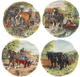 The Barge, Harvest, Farrier, Plough