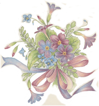 Violet Bouquet
