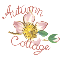 Fall Seasons Cottage with berries, plums