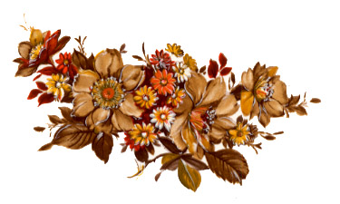 Brown Floral