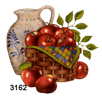 Apple Basket and Pitcher