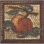 Mosaic Tile Design - Peach