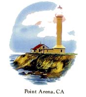 Lighthouse - Point Arena; CA
