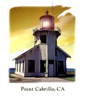 Lighthouse - Pt  Cabrillo; CA