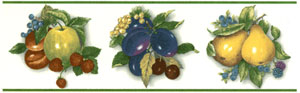 Fruit - Rich Colors - Grapes, Pears, Blueberries, Raspberries, Peach, Apples, Plums