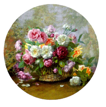 Floral Bouquet Portrait