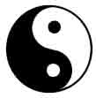 Oriental Character YinYang