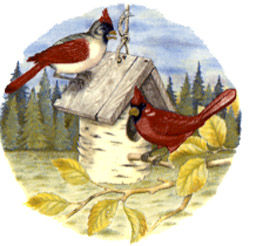 Birds - Cardinal's Birdhouse