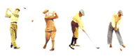 Golfers - Set of 4