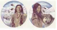 Native Americans with Wolves