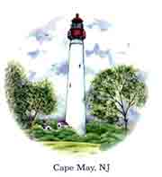 Lighthouse - Cape May; NJ