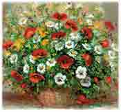 Poppies Basket