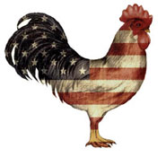 Rooster - Patriotic