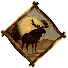 Rustic - Lodge Moose