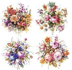 Roses - Country Bouquets