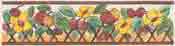 Trellis with Flowers & Fruit Border