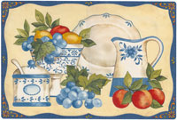 Fruit & Pottery MURAL