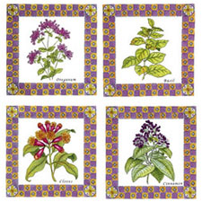 Tile Designs - Spices - Lavender