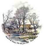 Currier and Ives - Old Grist Mill