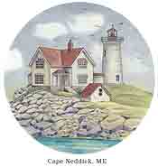 Lighthouse - Cape Neddick; ME