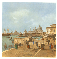 The Quay of the Piazzetta, Italy - Canaletto