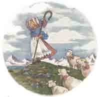 Nursery Rhyme - Little Bo Peep has Lost her Sheep