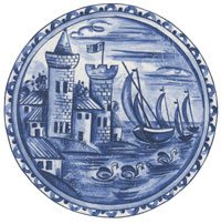 Blue Delft Scene