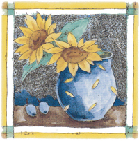 Kitchen Accents Sunflower Pitcher