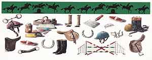Equestrian - Horse Tack Wrap