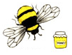 Honey Pot and Bee - Bits