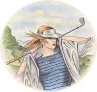 Lady Golfer