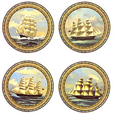 Clippers - Cutty Sark, Troas, Cilurnum, Geelong Ships