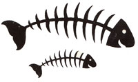 Cats - Purr-fect Accessories - Fish bones