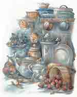 Strawberry Basket Mural