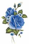 Roses - Blue Sidespray