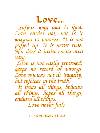 Religious - Love Verse - Bright Gold