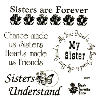 Verse - Sisters Verses - Sayings