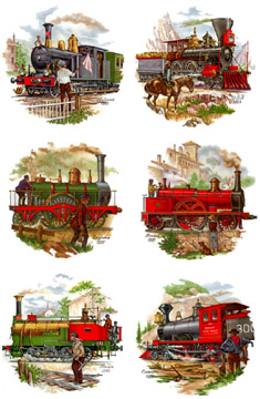 Trains - International Locomotives-Very Limited