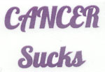 CANCER SUCKS  HODGKIN LYMPHOMA PURPLE