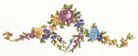 Pink Rose Border