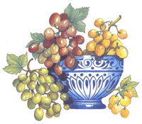 Grapes & Bowl
