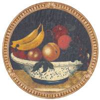 Fruit Bowl - Apples, Grapes, Banana