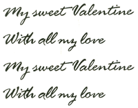 Love Valentine Hearts