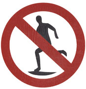 No Running Pool Symbol