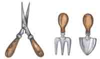 Clipper, Cultivator, Trowel Bits