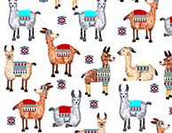 Llama Chintz